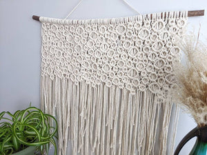 Extra Large Macrame Bubbles Wall Hanging